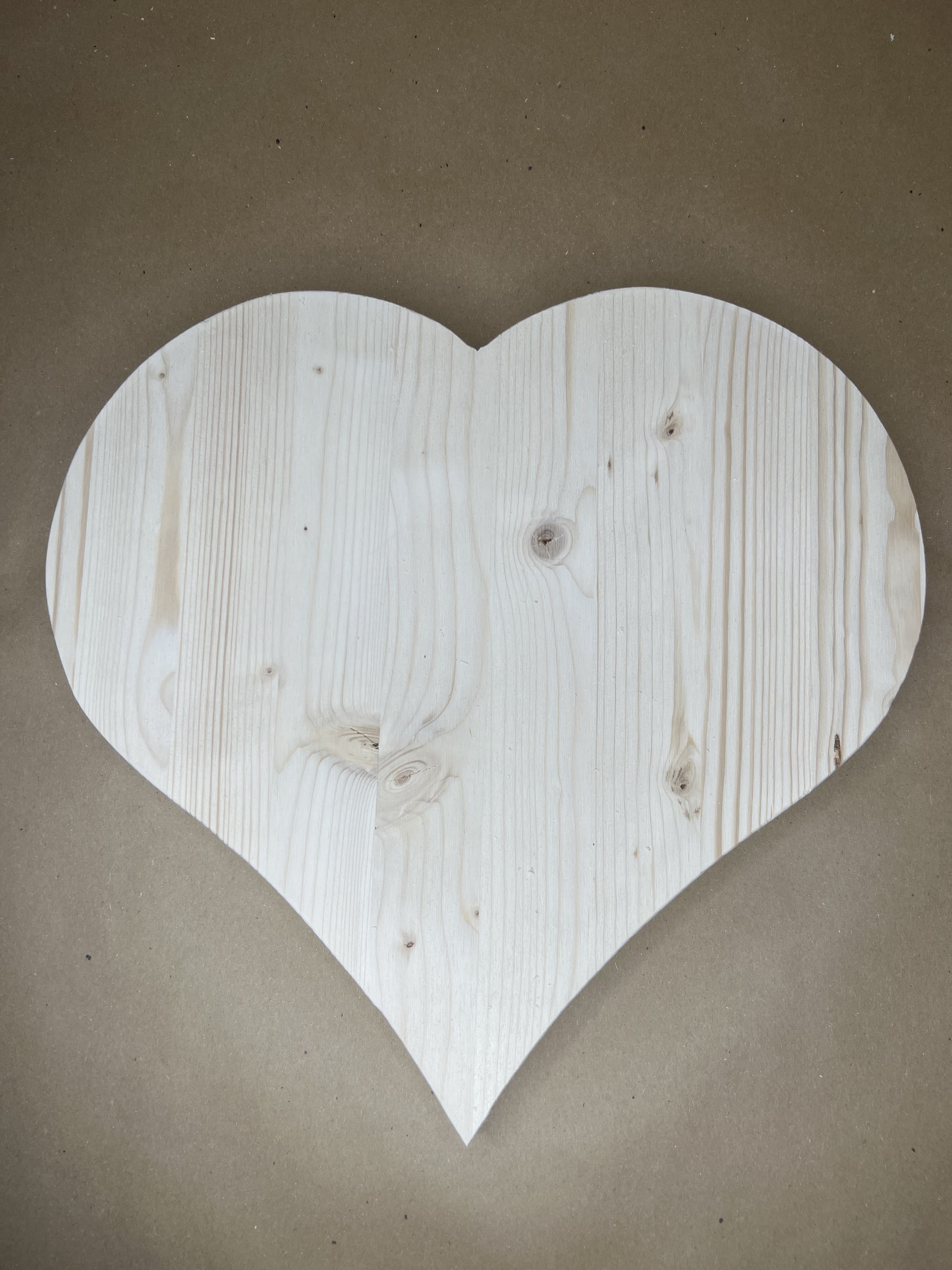 Cuore New naturale 35 cm