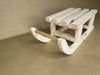 Slitta in legno misura 25x12xh9,5 cm