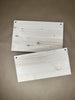 Tavole in legno lamellare naturali orizzontali 24x12 cm e 24x15 cm